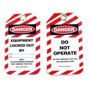 LM-ST-1 SAFETY LOCKOUT TAGS ISOLATE SWITCH