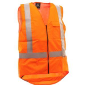 VEST FR D/N ZIPPED ORA L 801041