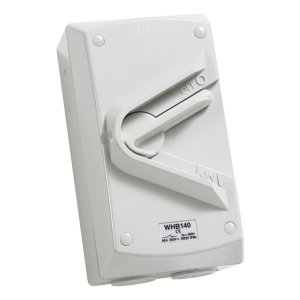 SWITCH 1G 1P H/PROOF 250V 40A WHB140-RG