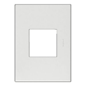 (I) ARTEOR VERT SQ 2 MODULE PLATE WHITE (WE) 575250