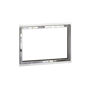(I) PLATE SQ 3 MODULE MIRROR WHT 575274 ARTEOR