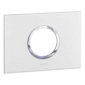 (I) PLATE HORZ RND 2 MODULE WHT (WE) 575620 ARTEOR