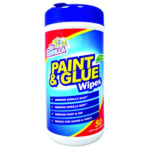 WIPES PAINT & GLUE 50PK 46000 MR GORILLA