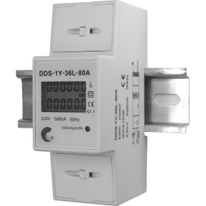 1PH DINRAIL ELECTRONIC METER DDS-1Y-36L-80A