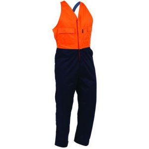 OVERALL P/C 270GSM NVY/ORA 7 41001 EASY ACTION