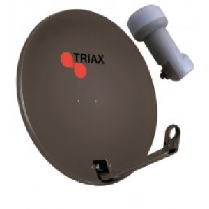 DKTD64 TRIAX TDS64 DISH RAL 70 DARK, 10750 LNB