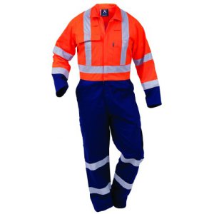 OVERALL D/N COTTON NVY/ORA 13 432021