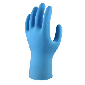 GLOVE NITRILE 100 USFDA M 63073 GLOVPRO PK100