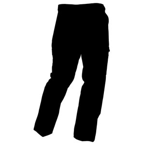 PANTS MENS CARGO BLK 97 18002 INDUSTRY COTTON