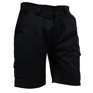 SHORTS MENS CARGO BLK 87 19002 COTTON