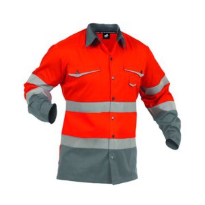 SNBCO FO/GRY XL COTTON SHIRT TWZ DAY/NIGHT INDUSTRIAL SHIRT