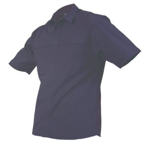 SHIRT S/S BLK 4XL 22001 P/COTTON
