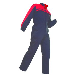 OVERALL P/C BLK/RED 16 430011