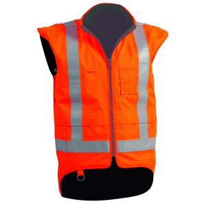 VEST AS FR TTMC-W17 LINED ORA M 51315 RIGOUR