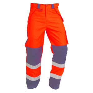 OVERTROUSERS AS FR ORA/BLK XL 14015R RIGOUR