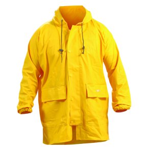 JACKET VENTED PVC YLW S 33009