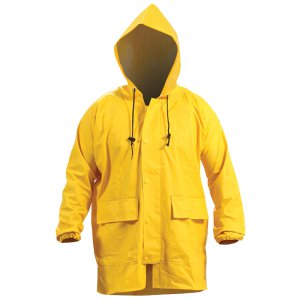JACKET VENTED PVC YLW 4XL 33009