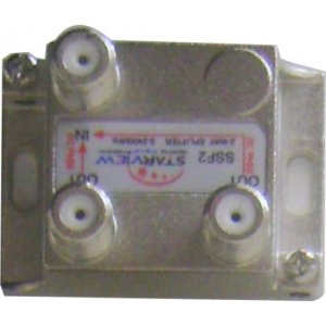 SSF2 STARVIEW 2 WAY SPLITTER POWER PASS TO ALL PORTS