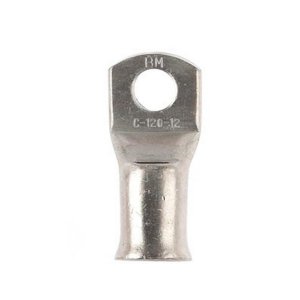 LUG BELLMOUTH COPPER 120MM CABLE 12MM STUD CAL120-12BM