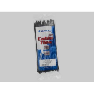 CABLE TIE NYLON H/DUTY 370X7.6MM BLK PK100 CT365BK-HD