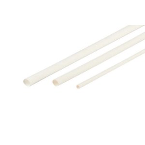 HEATSHRINK THIN WALL 76MM WHITE 1.2M