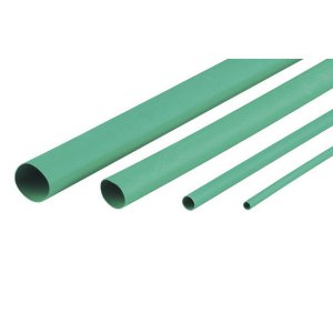 HEATSHRINK THIN WALL 6.4MM GREEN 1.2M