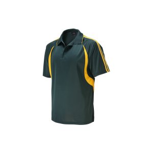 POLO MENS FOREST/GLD L P3010 FLASH