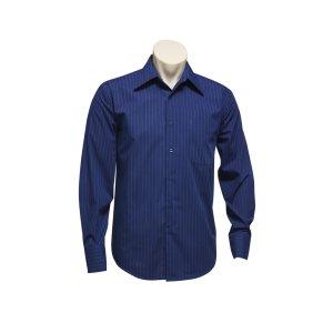 SHIRT MENS L/S FRENCH BLUE/WHT 3XL SH840 MANHATTAN