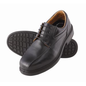 SHOE LACE UP BLK 9 316109 STEEL BLUE MANLY