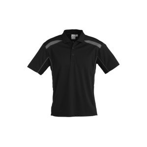 POLO MENS BLK/ASH L P244MS UNITED
