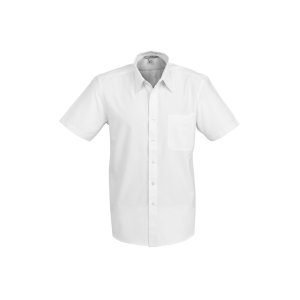 SHIRT MENS S/S WHT L S251MS AMBASSADOR
