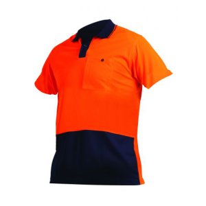 POLO DAY ONLY NVY/ORA 2XL 23105 P/ESTER