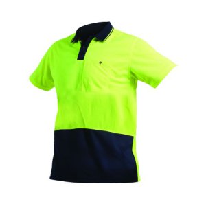 POLO DAY ONLY NVY/YLW 2XL 23105 P/ESTER