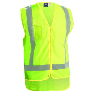 VEST D/N ZIPPED YLW 5XL 52205Y