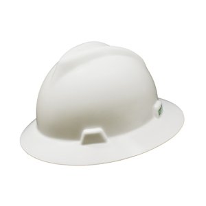 HARD HAT V-GARD WHT 4PT FAS-TRAC III SUSPENSION 220949WH