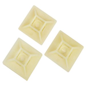 SELF ADHESIVE MOUNT 30X30MM NAT 100PK SAM25NT
