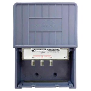 SPLITTER 2 WAY 5-2050 AP/DC IN WEATHER PROOF ENCL 07MM-TM12O