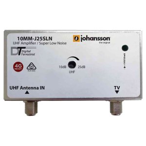 AMP JOHANSSON MASTHEAD UHF SUPER LOW NOISE 10MM-J25SLN