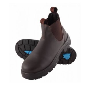 BOOT HOBART 312101 STEEL BLUE BROWN 4