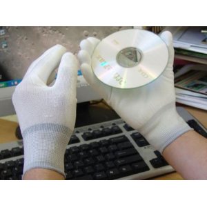 GLOVE MILUTHAN WHITE PU 2XL 62354 2XL