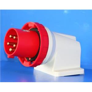 GW61453 63A APPLIANCE INLET GEWISS 90D IP67 415V 6H 3P+N+E