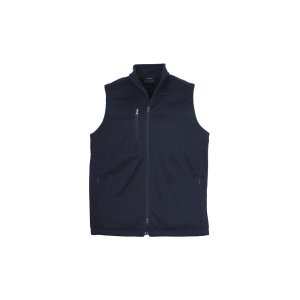 VEST MENS SOFT SHELL NAVY 2XL J3881