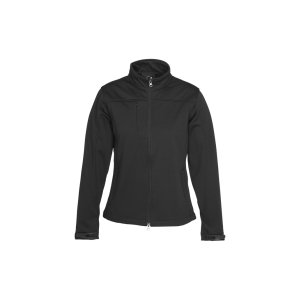 JACKET LADIES SOFT SHELL BLK XL J3825