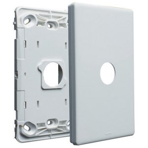GRID & COVERPLATE ONLY E-DED 1G WHITE ED770/1GPLWE