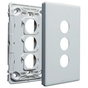 GRID & COVERPLATE ONLY E-DED 3G WHITE ED770/3GPLWE