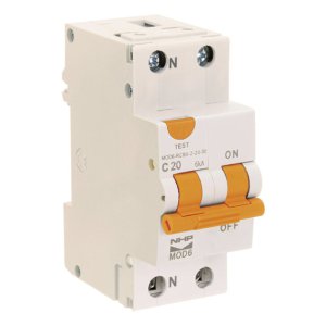 MOD6RCBO22030A RCBO 2P 6KA 20A 30MA A MOD6