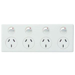 POWERPOINT E-DED 4G 10A WHITE ED7774WE