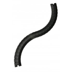 PROTECTOR CABLE SMALL BLK 1M U1802 SIDEWINDER