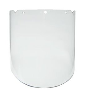 VISOR CLEAR PC MOULDED AF/AS 240MMX 430MM X 2.49MM MSA