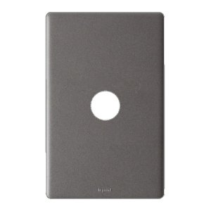 GRID & COVERPLATE ONLY E-DED 1G URBAN GREY ED770/1GPLUG